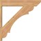 Ekena Millwork Olympic Slat Smooth Outlooker, Western Red Cedar, 7 1/2"W x 38"D x 38"H OUT08X38X38OLY06SWR - alternate 4